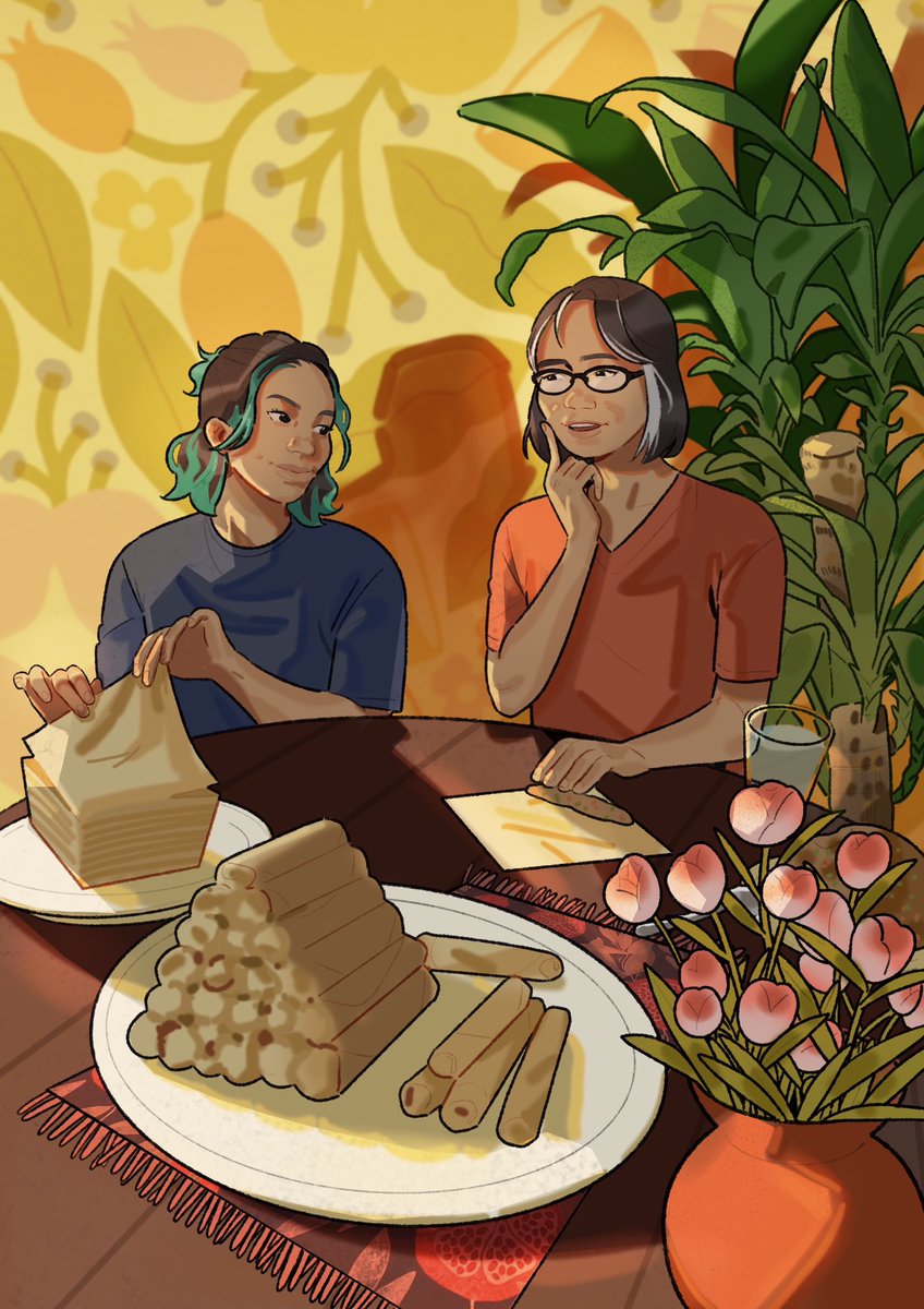 Recent commissions for my work besties