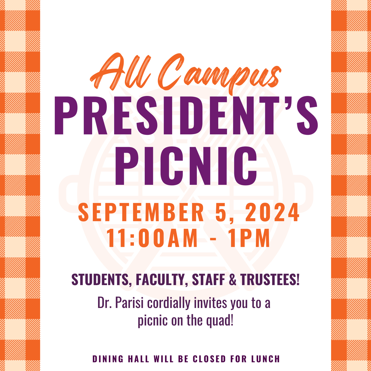 missourivalley's tweet photo. Hey Vikings! 🎉
Join us for the President’s Picnic next Thursday, September 5, from 11:00 am to 1:00 pm on the campus quad. It’s going to be a fantastic day of fun, food, and fellowship!
#missourivalleycollege #valleywillroll #PresidentsPicnic #CampusCommunity #FunAndFood https://t.co/7pjkGqrnDD