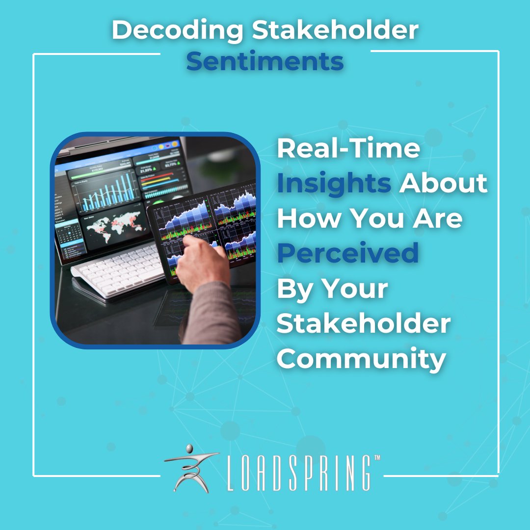 LoadSpring's tweet image. Discover LoadSpring Sentiment Analysis™! Dive deep into your data, uncover trends, transform data into actionable insights, optimize relations, and predict future actions. Learn More Today! hubs.ly/Q02JNG860
#LoadSpring #SentimentAnalysis
