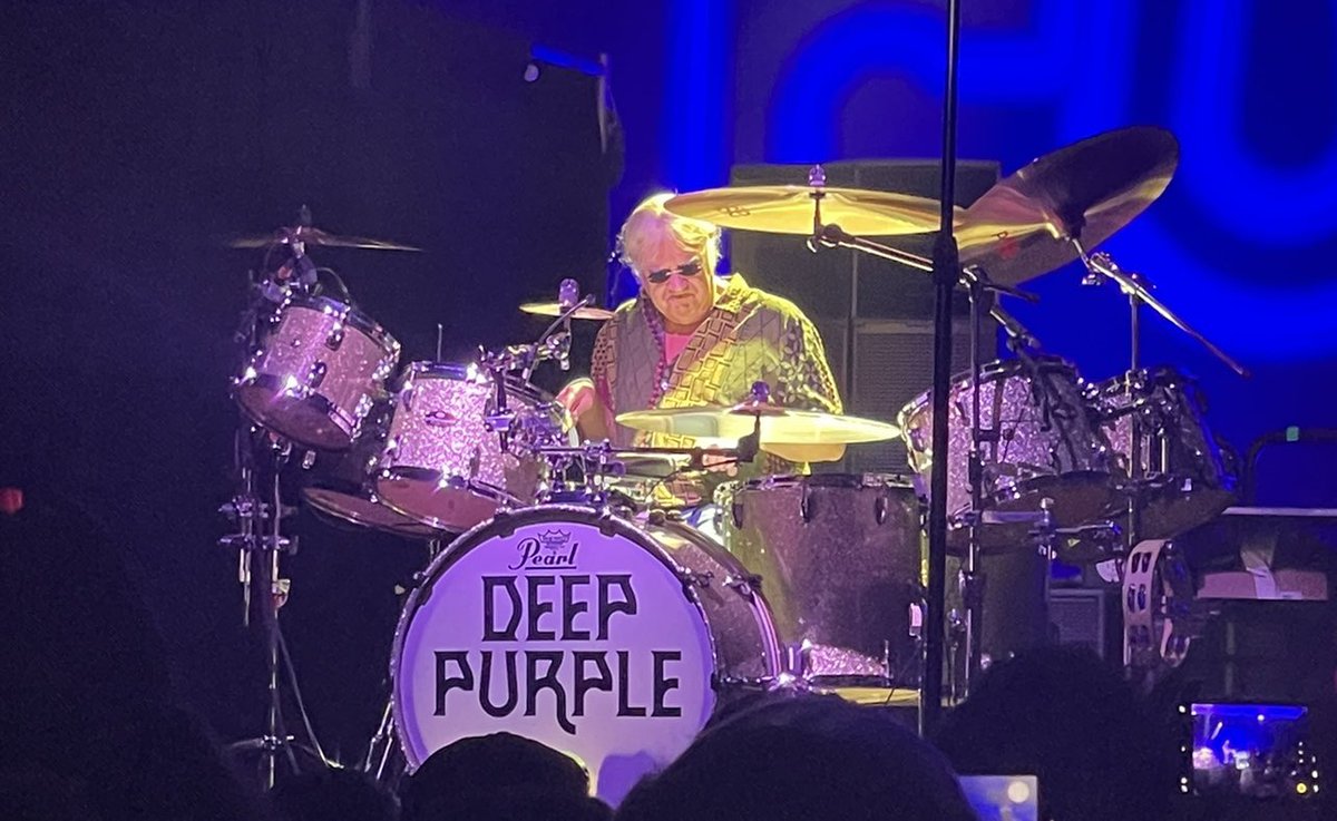 A truly iconic drummer. <a href="/_DeepPurple/">Deep Purple</a> <a href="/PearlDrumCorp/">Pearl Drums</a> <a href="/PaisteNation/">Paiste Cymbals</a> #drum #drummer #deeppurple
