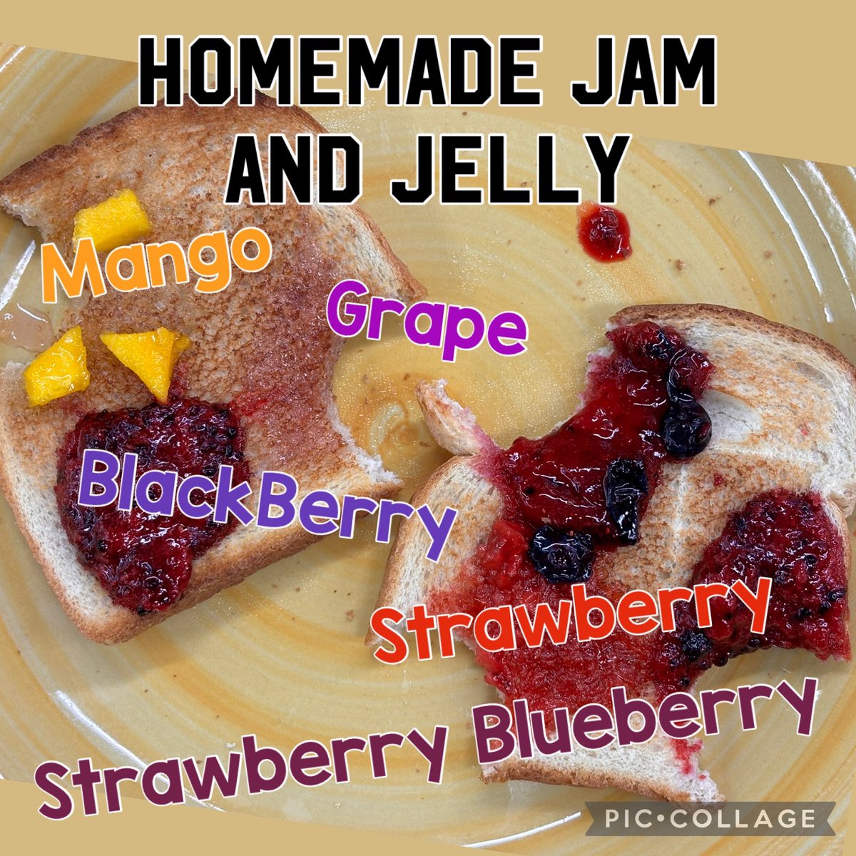 BetsyMisner's tweet photo. Homemade #jam &amp; #jelly @WRVwolverines in #FACS https://t.co/MqySgGEVtJ