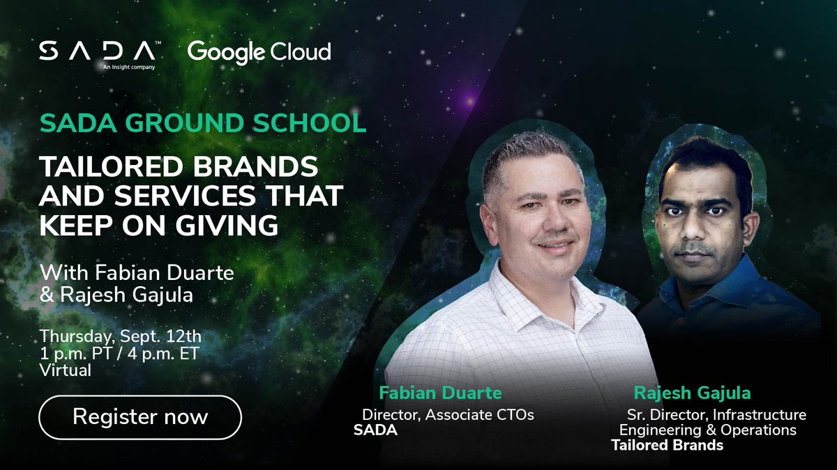 SADA, An Insight company on X: " Tailored Brands & Services that ...