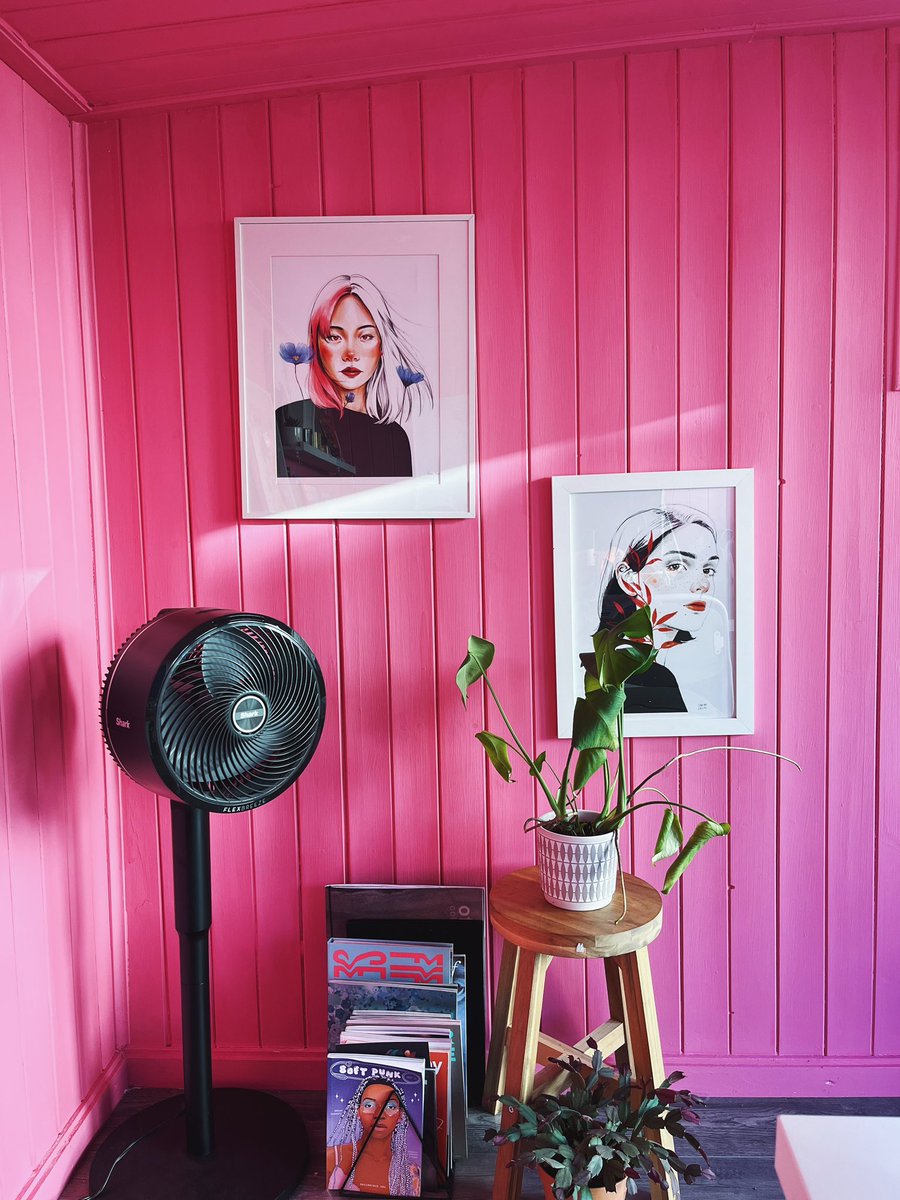 Aoife O’Dwyer (@aoifeodwyer) on Twitter photo I’m just here in my pink playroom admiring the evening sun on my <a href="/Habibagreen/">Habiba Green</a> prints 🥹💕 I’m just here in my pink playroom admiring the evening sun on my <a href="/Habibagreen/">Habiba Green</a> prints 🥹💕