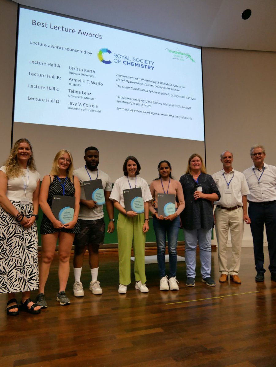 Congratulations to all young researchers who received the best lecture and poster awards today 🎉 The future looks bright🤩 #EuroBIC17