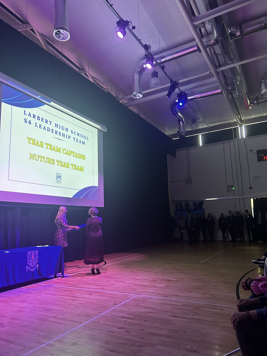 Well done to our Leadership Captains for session 2024/25. Thank you to all parents and carers for coming along to our Badging Ceremony this evening. 

#ready #respectful #successful