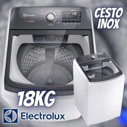 GefPromo's tweet photo. Aproveita‼️ 
▪️ Máquina De Lavar 18kg Electrolux Brancacesto Inox Lei18 Cor Branco 110V
🔥 R$2069
✅ Aplique o Cupom de 15% OFF abaixo do preço
🛒Compre> https://t.co/a3MvvbbhxA https://t.co/k5t84EdjtX