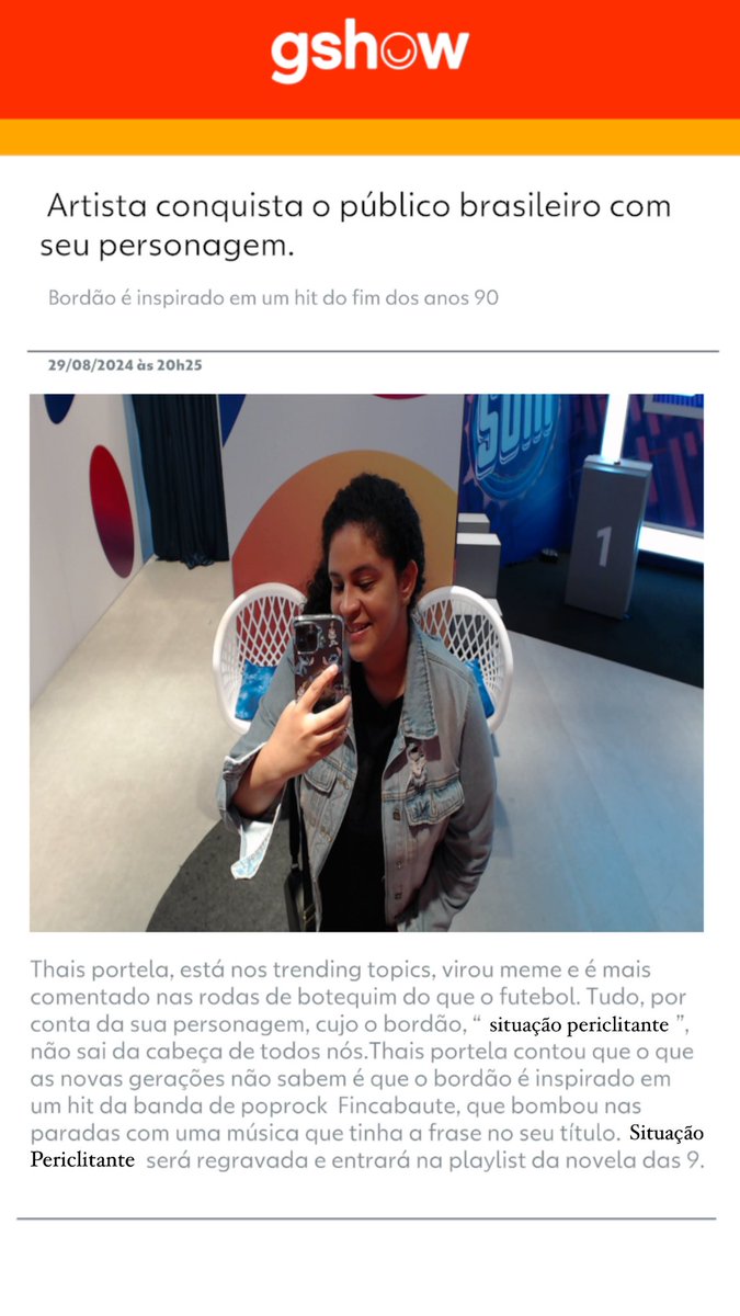 thaiisportela's tweet photo. e no último dia do x no brasil, virei o assunto mais comentado dos tts kkkkkkkkk te amo, @gshow @tvglobo #GEX #GExperience https://t.co/rTOXb2T7n5