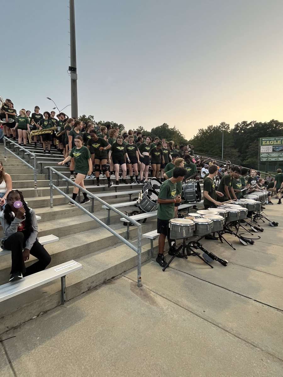 EnloeMagnetHS's tweet image. No shortage of Eagle Pride in the Nest tonight! 💛🦅💚