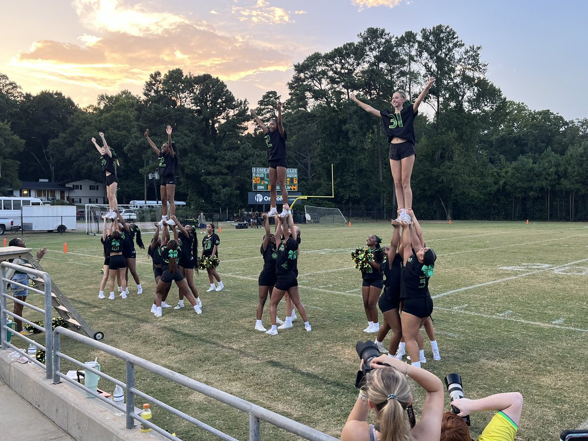 EnloeMagnetHS's tweet image. No shortage of Eagle Pride in the Nest tonight! 💛🦅💚