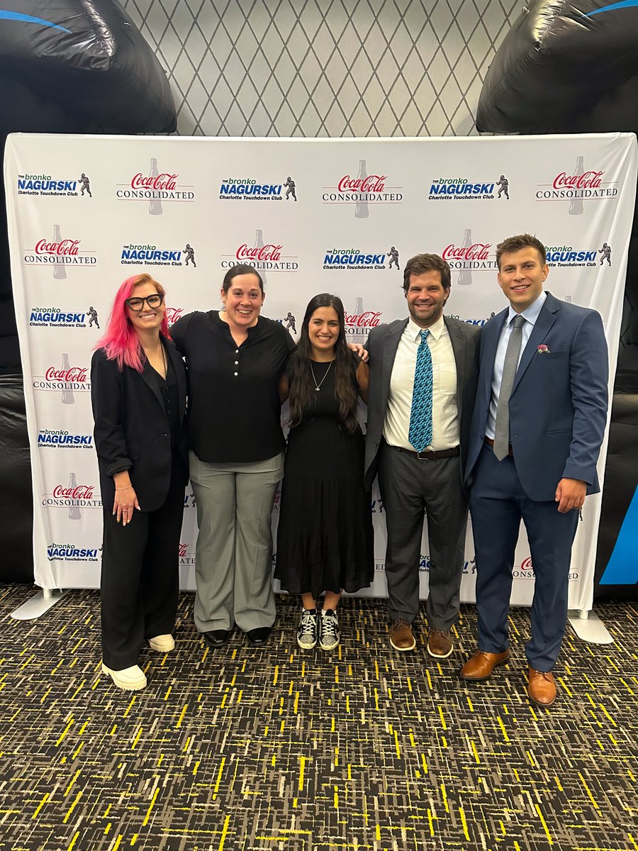 RedMoonTeam's tweet image. Another fantastic @ctouchdownclub event in the books as our team helps kick off @panthers season! 🏈