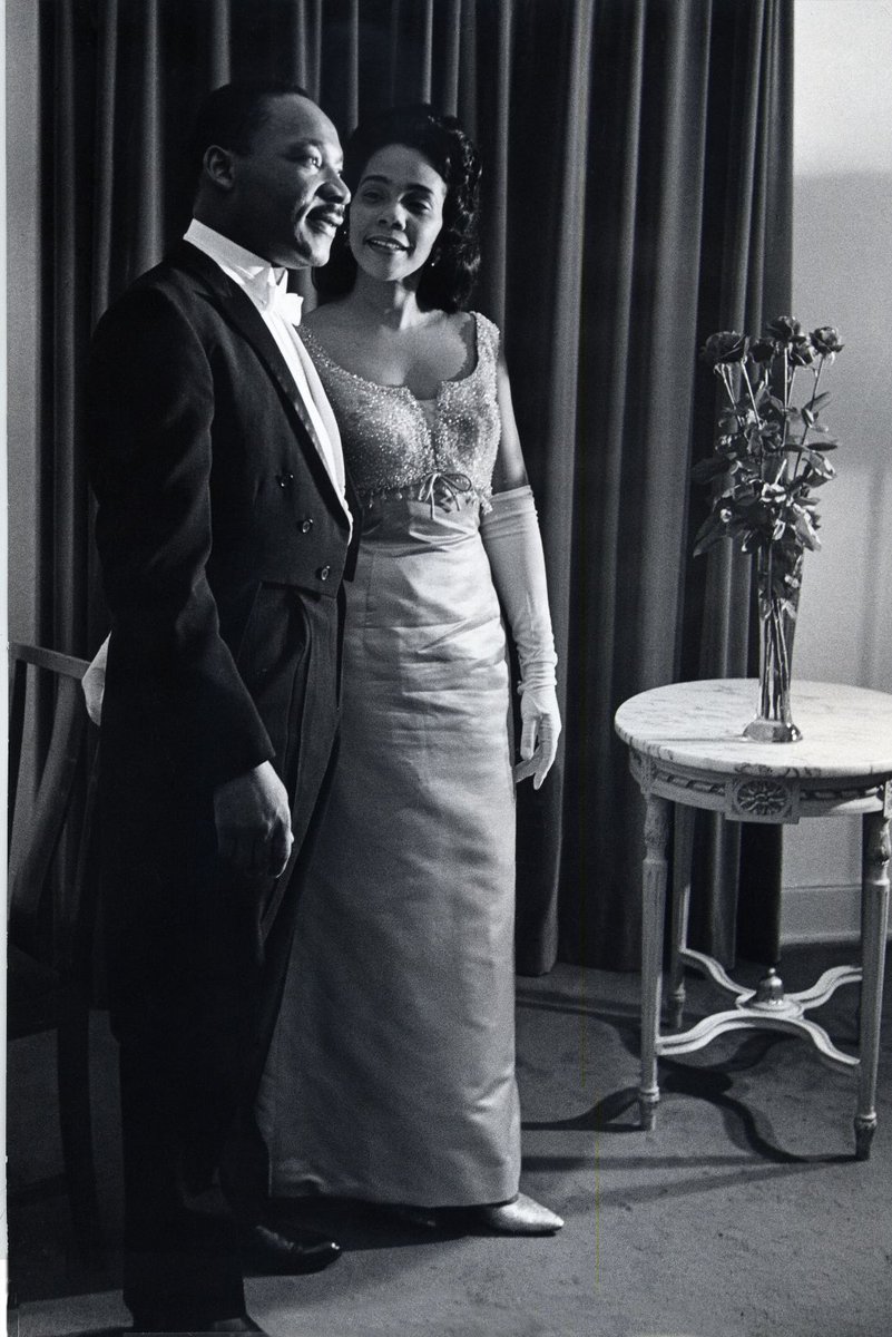 My parents: My daily example of love, compassion, faith, and nonviolence. #KingLegacy #MLK #CorettaScottKing