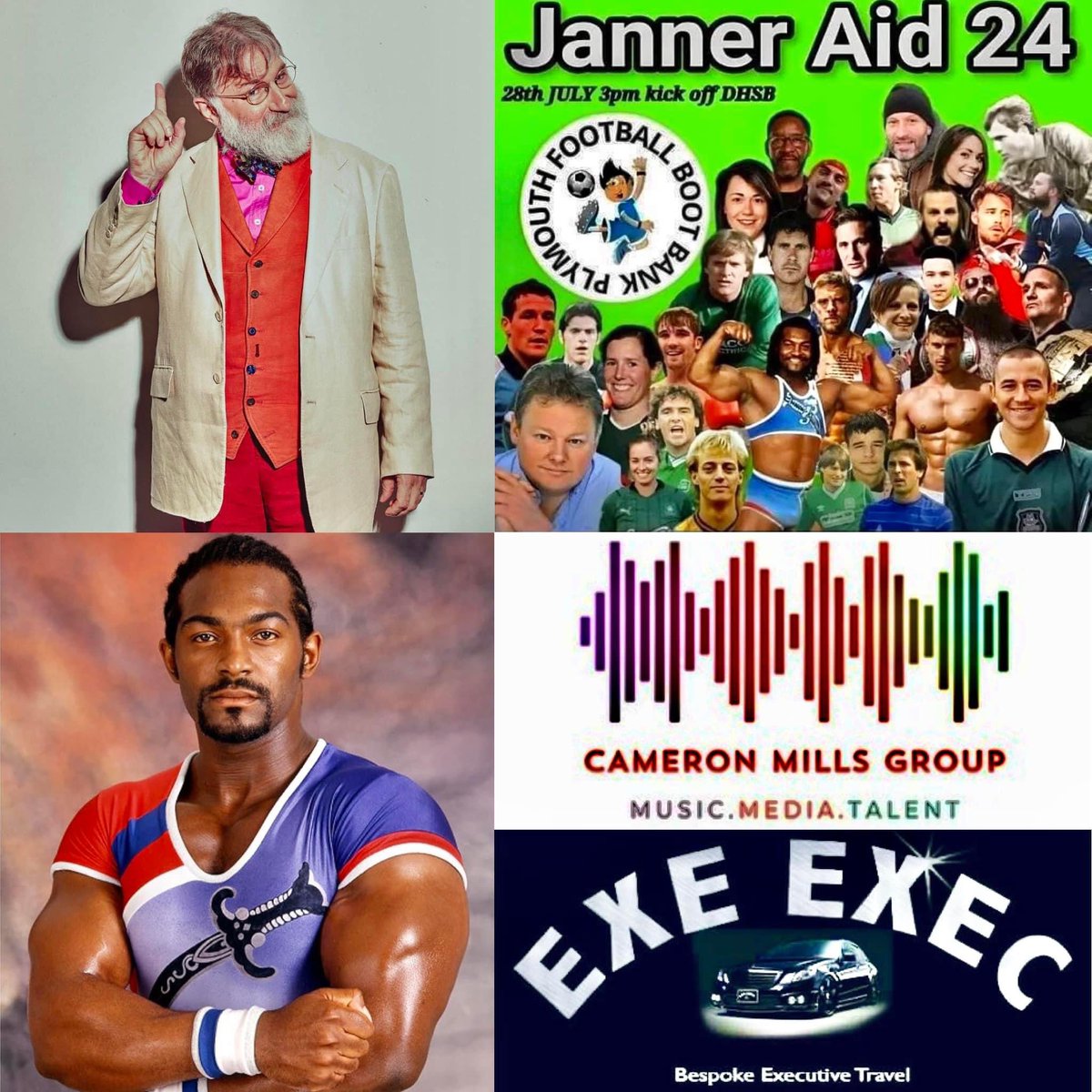 Exe_Exec's tweet image. We had the pleasure of transporting both Professor Tim Wilson (The Circle) and former Gladiators Star ‘Michael Lewis (AKA Saracen) to the fantastic celebrity charity event ‘JANNERAID 24’ in Plymouth today..

Many thanks to all involved in organising this event and a big thank you…