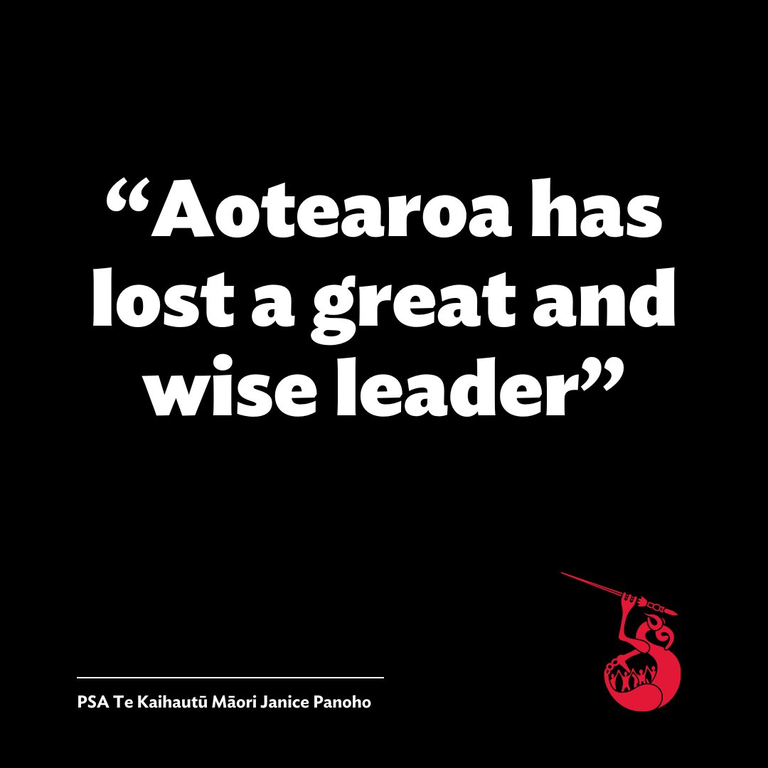 The Public Service Association Te Pūkenga Here Tikanga Mahi extends its condolences to the Kiingitanga and Te whare ariki at this time of great sadness with the passing of Kiingi Pootatau Te Wherowhero Te Tuawhitu. bit.ly/3T9hbAt