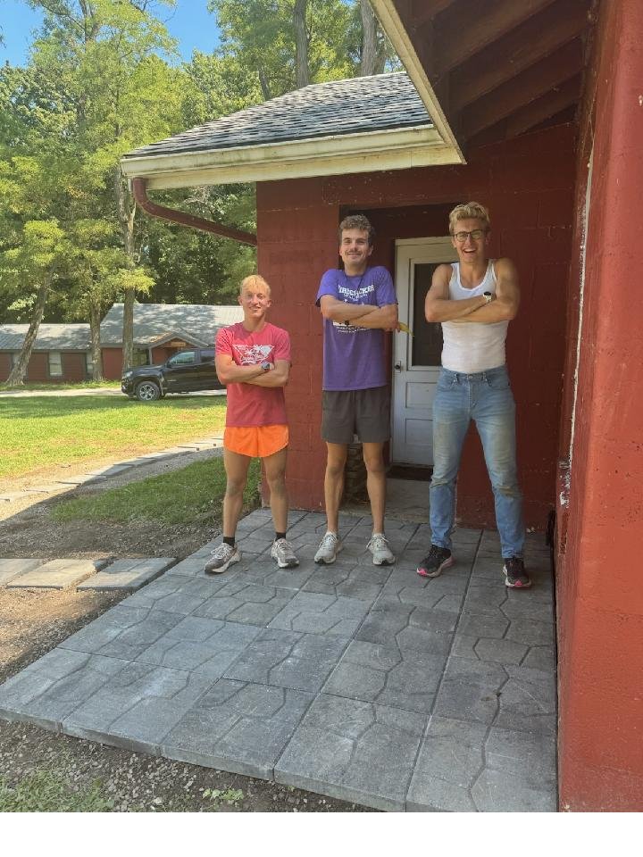 RUNWARTBURG's tweet image. Today&apos;s double = camp service project. #Doingstuff #WXC