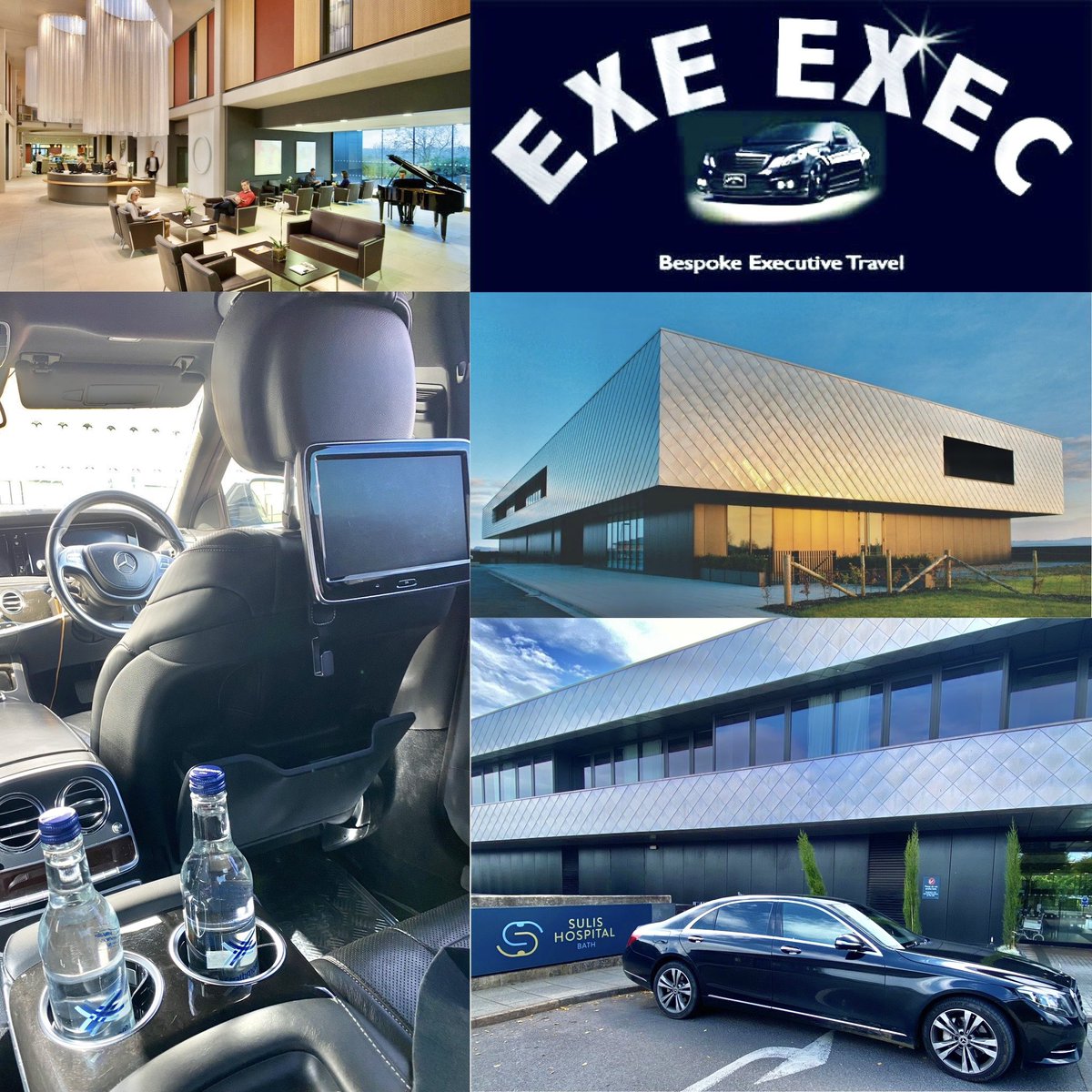 Exe_Exec's tweet image. A very nice passenger transported to and from the award winning ‘Sulis Hospital’ near Bath…