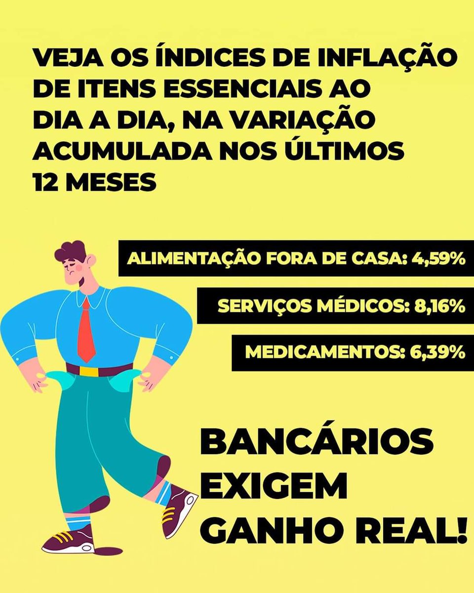 Toma veegonha na cara, Fenaban. Bota proposta decente na mesa. Para de mentir e enganar a sociedade.

#BancosAbusam
