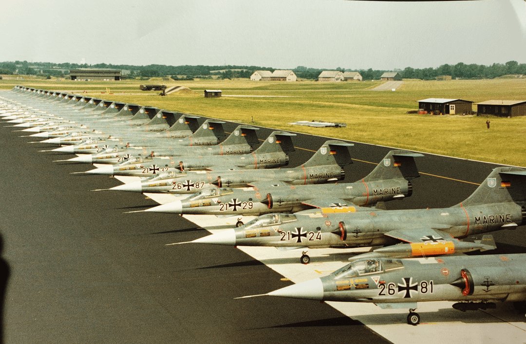 Bundesluftwaffe F-104 Marine