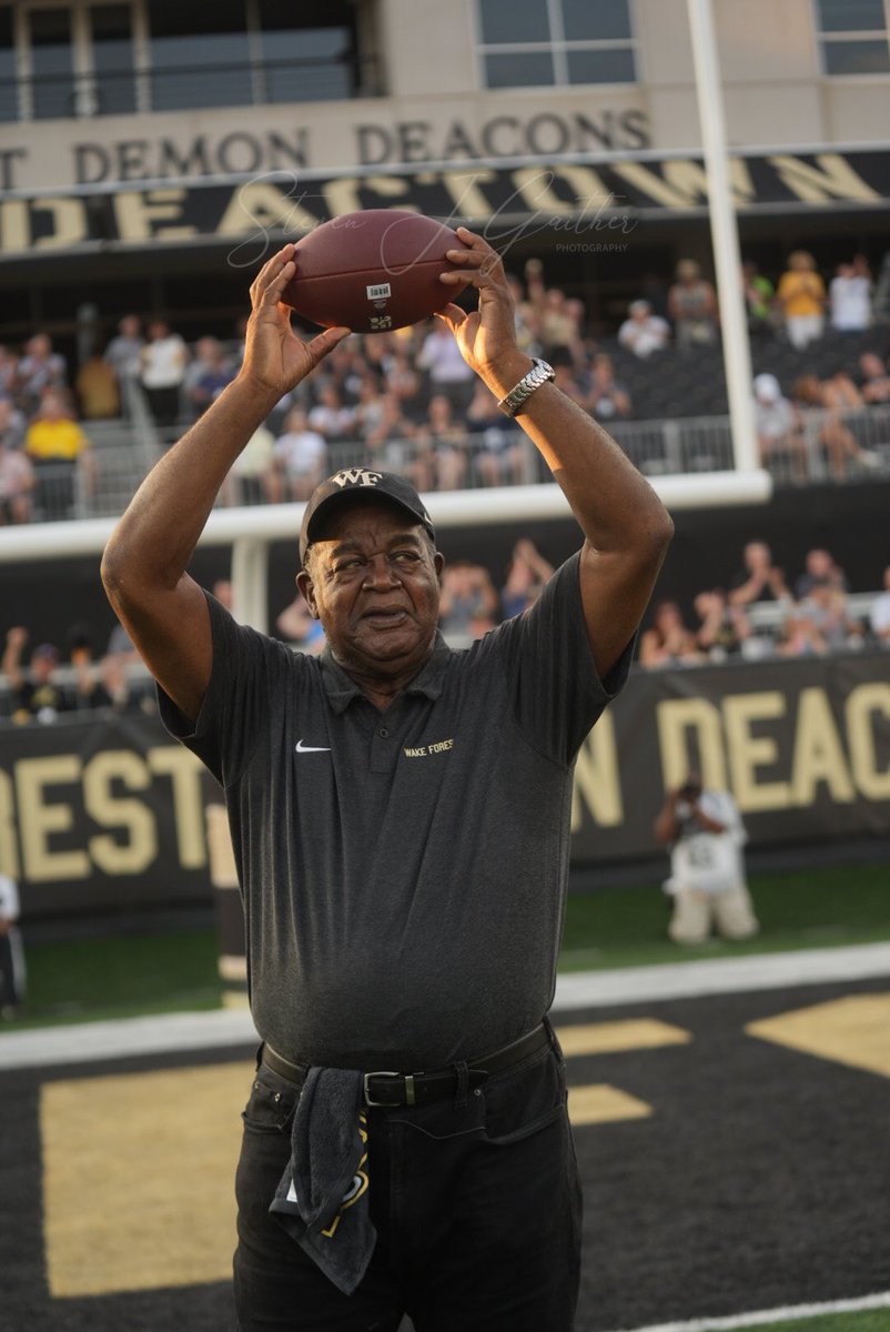 College Football Royalty: Bill Hayes honored by Wake Forest where he was an assistant before taking over at Winston-Salem State and NC A&amp;T as a championship-winning head coach.