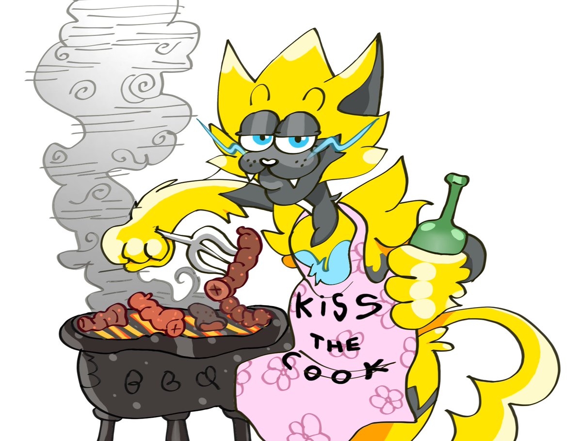 Fiquem com esse zeraora churrasqueiro que eu fiz pro meu amigo @JP15082007