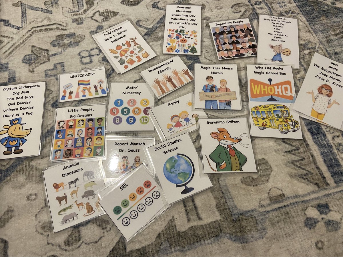 Ms__Hewitt's tweet image. Some new book bin labels. Looking forward to finishing my classroom library on Tuesday ❤️📚 #elementaryclassroom #classroomlibrary