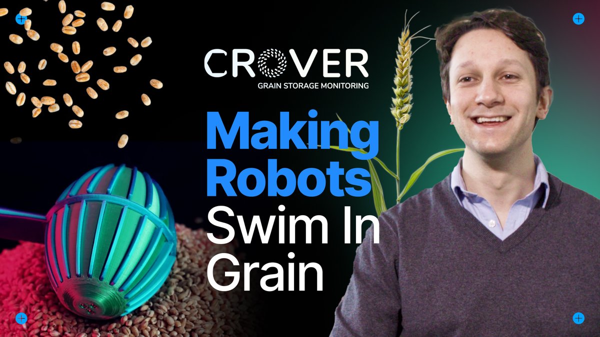 Watch our latest engineering documentary: bit.ly/4dIeoqh

Discover how <a href="/Crover_Tech/">Crover</a>'s subterranean grain-swimming robots dive deep into grain storage to protect our food supply and ensure sustainability.

#Engineering #FoodSecurity #Altium