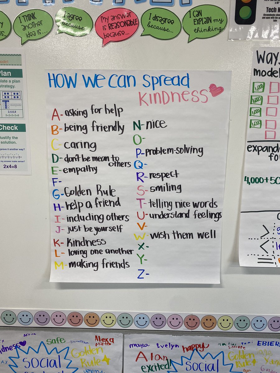 Leopards loved thinking of ways we can spread kindness from A to Z! We’re still thinking about a few but look at these examples. 😊 <a href="/OLE_Leopards/">Leonard Elementary</a> <a href="/3rd_ole/">Leonard Third Grade</a>