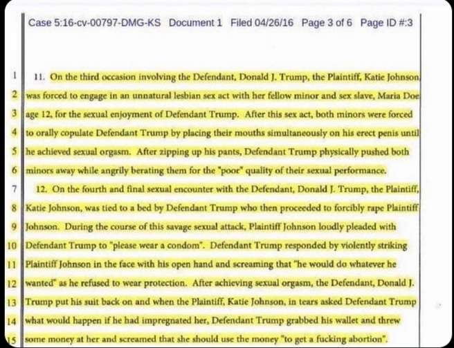 And there is this...Epstein's court documents unsealed. Kathleen, 13 years old accused Trump &amp; Epstein of raping her years ago. Reading this made me ill. Americans are actually considering this pervert to be the President of the U.S.? Listen to her story.
youtube.com/watch?v=gnib-O…