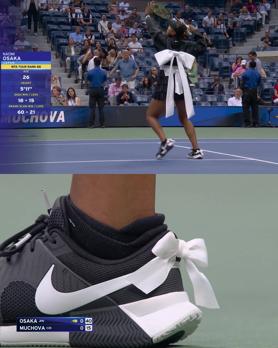 This is Naomi Osaka's world and we're just living in it