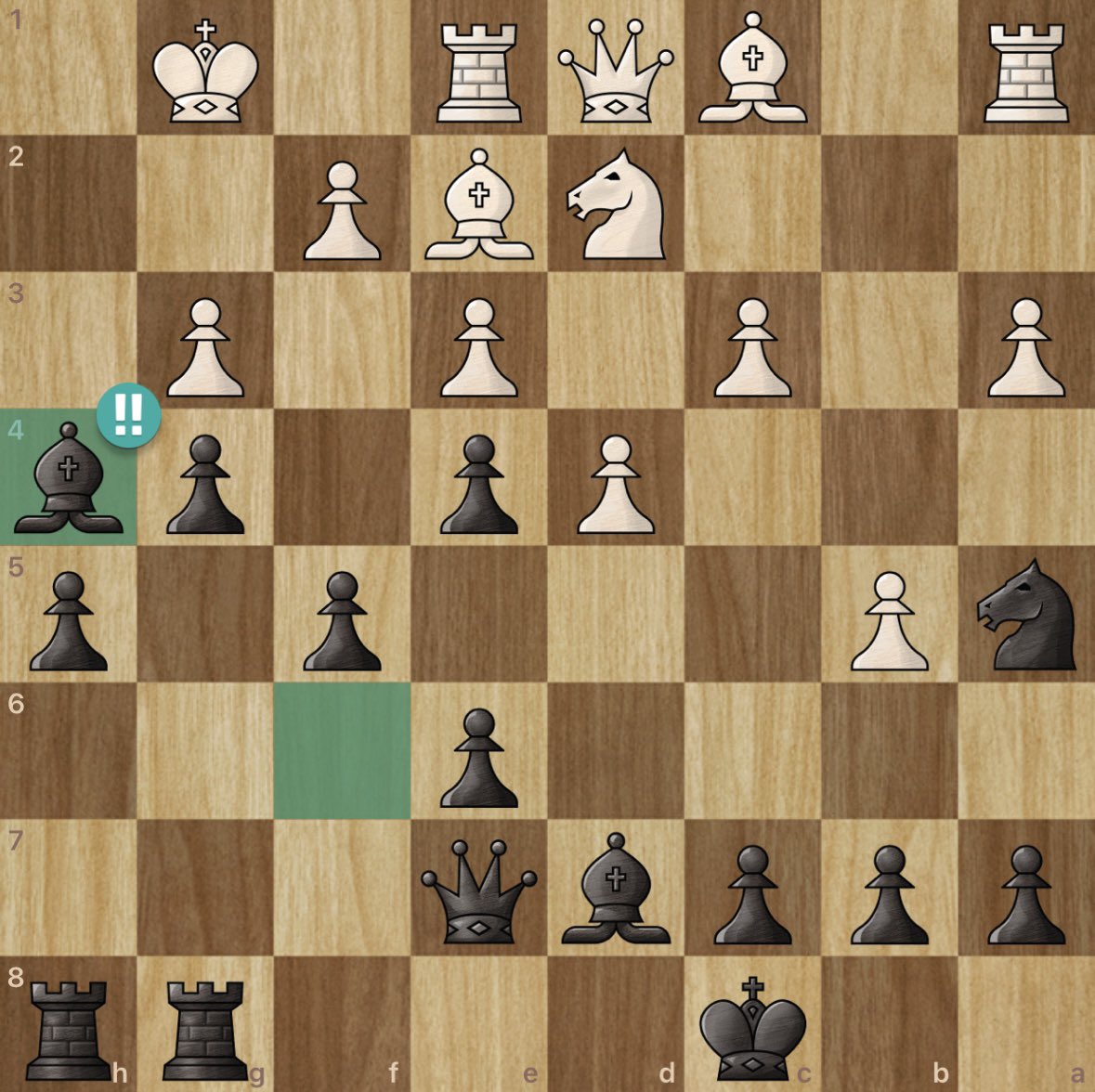 SirMookies's tweet image. #Chess #ChessRating #Lichess #ChessMoves #Checkmate

2 brilliants in 1 game

Sacrificed the Bishop and Rook for checkmate