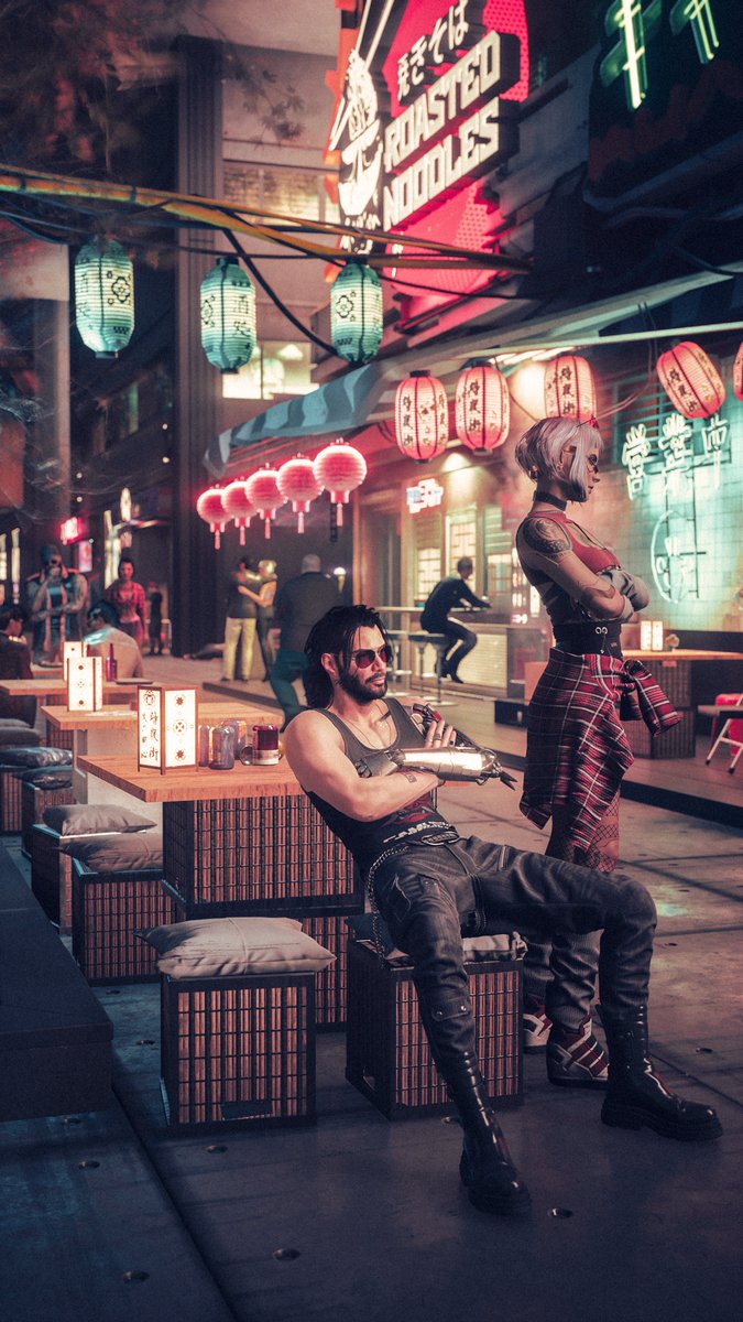 photos for my izakaya location mod that adds a ramen shop, bar, and street food area to the game 🍺🍜

nexusmods.com/cyberpunk2077/…
#Cyberpunk2077 #VirtualPhotograhy