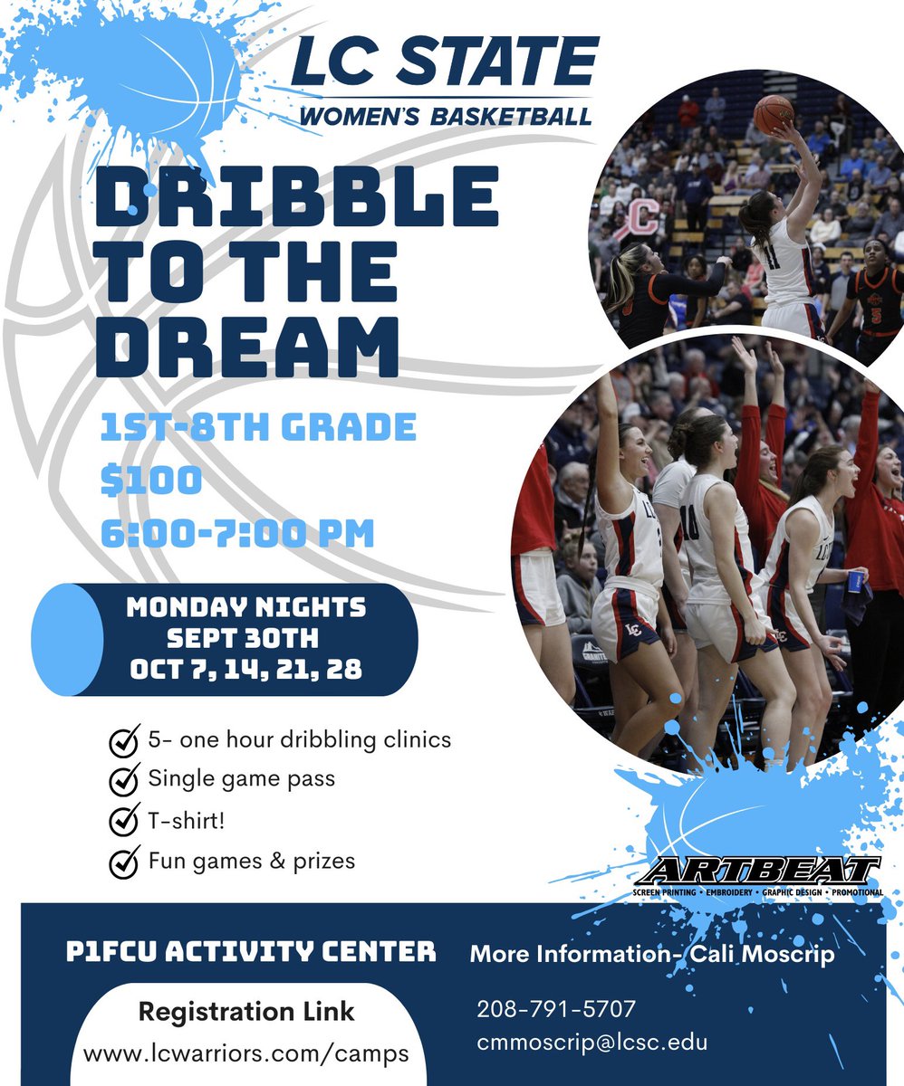 Registration for dribble to the dream is now live!