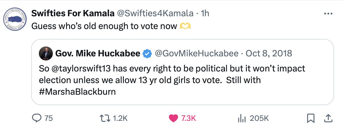 LauraInAurora's tweet image. They have no idea what they&apos;ve unleashed. #swiftiesforkamala #karma #lookwhatyoumademedo