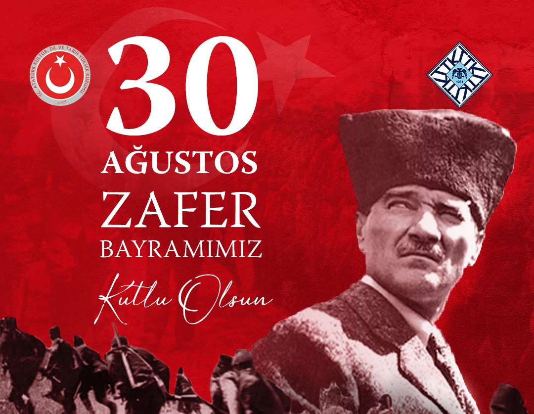 102 yıl önce İstiklal Mücadelemizin askerî safhasını başarıyla tamamlayarak Türk ulusuna büyük bir zafer kazandıran Gazi Mustafa Kemal Atatürk ve kahraman ordusunun her bir ferdini saygı ve minnetle anıyoruz. 

#30AğustosZaferBayramı'mız kutlu olsun.