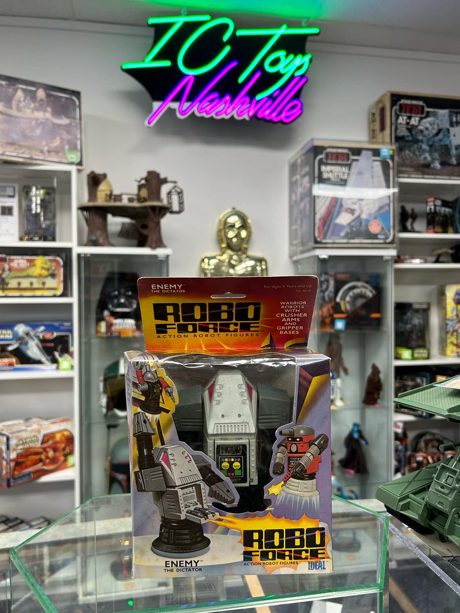 ictoysnashville's tweet image. The Enemy was the most vicious robot in Robo Force! Did you watch the cartoon?

#ToyStore #roboforce #theenemy #80scartoons #80stoys #vintagetoys #ideal #idealtoys #icToys
