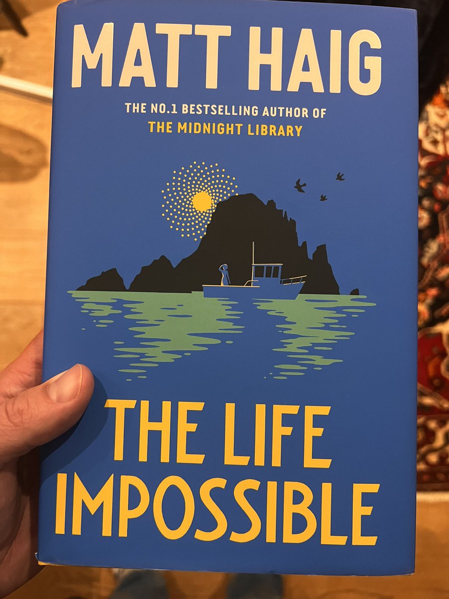 TM_James_'s tweet photo. So bloody excited to have the new book by @matthaig1 😍📘
Cannot wait to get started on #TheImpossibleLife
I have all his books and he has to be one of the most talented writers ever ♥️ https://t.co/zS2iL850yo