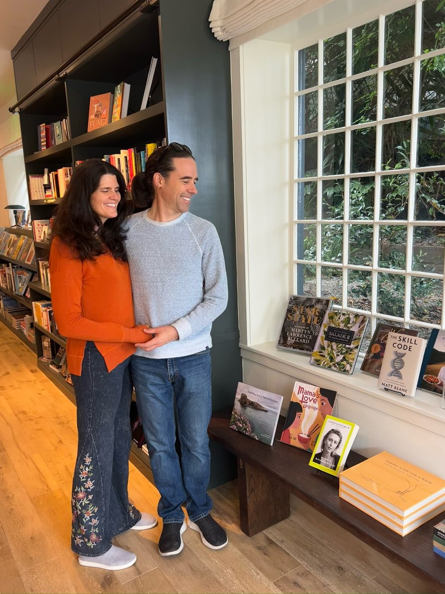 mattbeane's tweet image. Some moments take your breath away. 

Seeing #theskillcode on the "local authors" shelf at Godmothers (incredible new local bookshop) easily qualified - especially since I shared it with Kristen. Dedicating it to her was one of the easiest decisions I've  made.