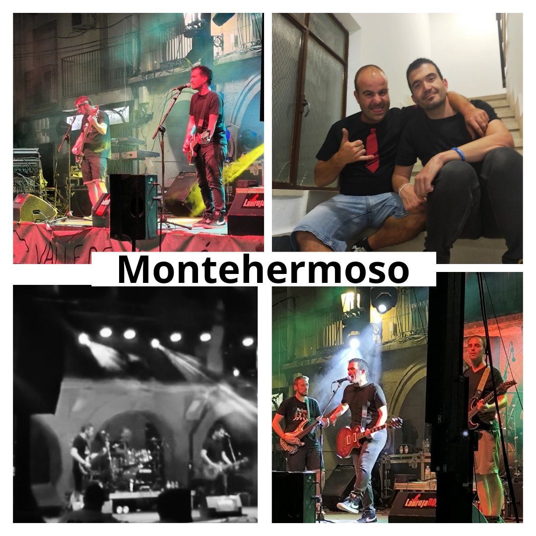Noche de festi y buena compañía
Gracias a #Candehu por las facilidades y la alegría de reencontrar al gran Suso.
Un placer la acogida y cariño de la gente d Montehermoso tanto durante como después del concierto 🔟
Volvemos al estudio a seguir dando forma a las nuevas canciones 🎧
