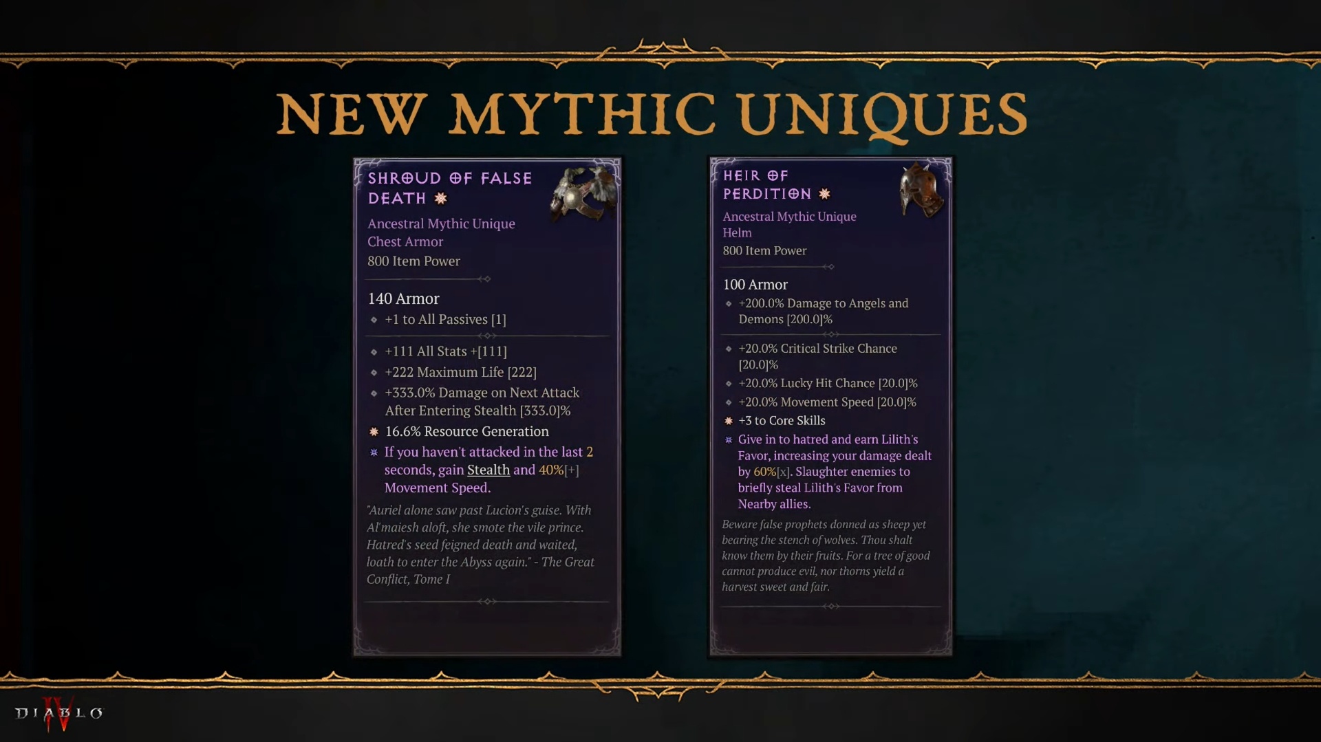 Wowhead💙 on X: &ldquo;Two new Mythic Unique items are being added in 