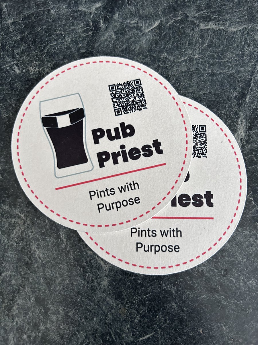 Even our flyers are beer mats, look out for them in <a href="/TheBedfordPub/">The Bedford, Balham</a> and even better come and join us #moderndayvicaring #communityfocused