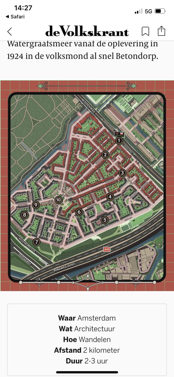 Bezoekje aan “Betondorp” in Amsterdam: dan ga je natuurlijk even naar de (voormalige) huizen van beroemde bewoners.