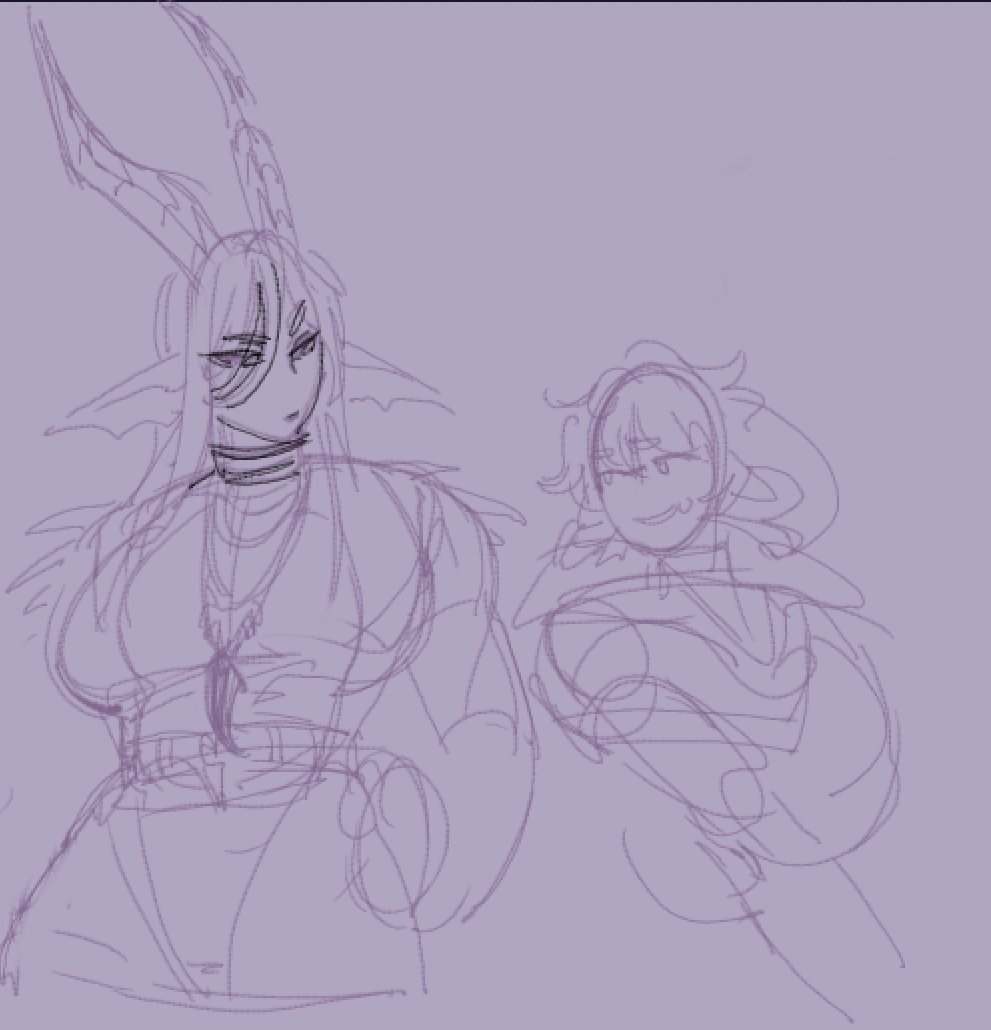 MoociferM's tweet photo. Enjoy some Scylla sketches https://t.co/RImc4CFHpQ