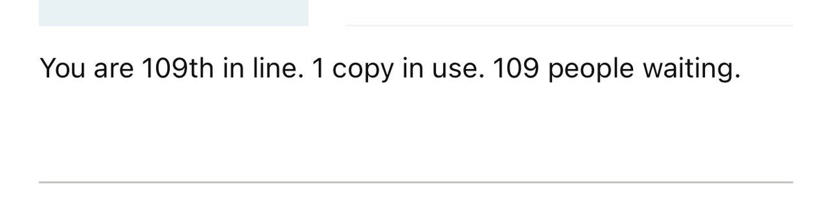kaylas_version's tweet photo. I finally added my DOD library card to Libby and while the number of books available increased exponentially……um https://t.co/Byq0461XOq