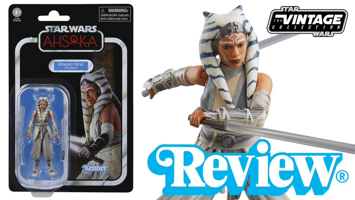NEW VIDEO: Star Wars The Vintage Collection Ahsoka Tano (Peridea) VC338 Review and comparison! youtu.be/J02h5tr6poQ