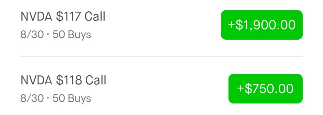 IncomeSharks's tweet photo. $NVDA - Made more in 10 minutes than anyone playing earning calls yesterday. Never take the crowded trades. https://t.co/kEGusJpR1l