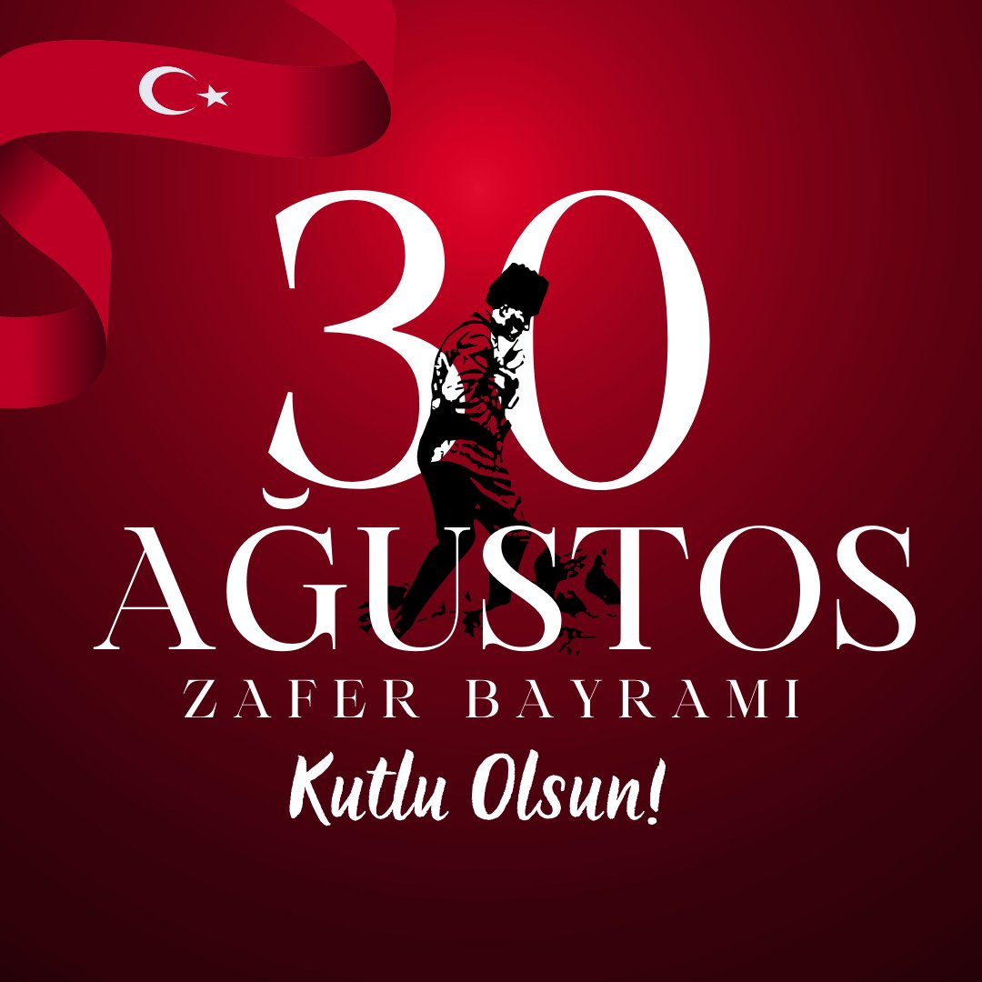 30 Ağustos Zafer Bayramımız kutlu olsun! #zaferbayramı #30ağustoszaferbayramı #monadyazilim #30ağustos