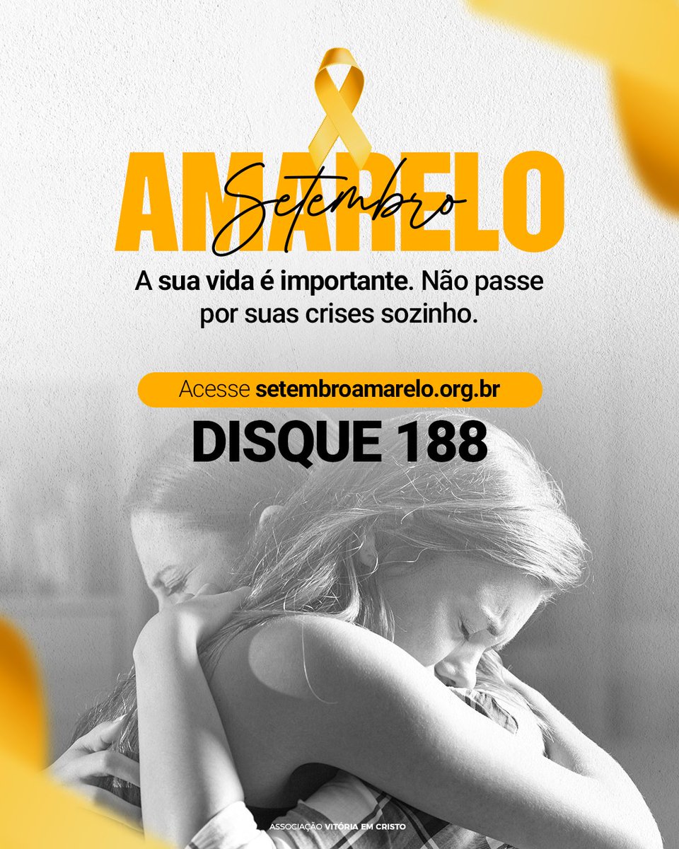 AVEC - Associação Vitória em Cristo tweet media