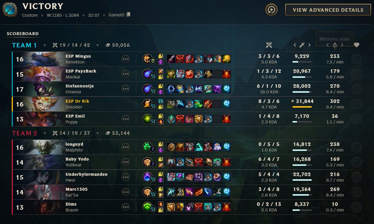 5-0!! Not the cleanest game today but good to be back in action. GGs to <a href="/AaBesport/">AaB esport</a> 
<a href="/DMGesportsDK/">DMG Denmark</a> Next, get ready for the bear! 🐻