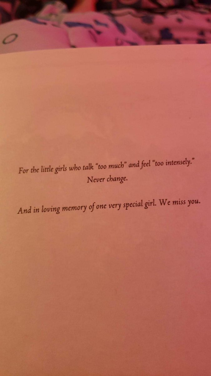 2 years ago today, I finally cracked open This Vicious Grace after buying it on my birthday, and it sank into my heart with this dedication 💕💕