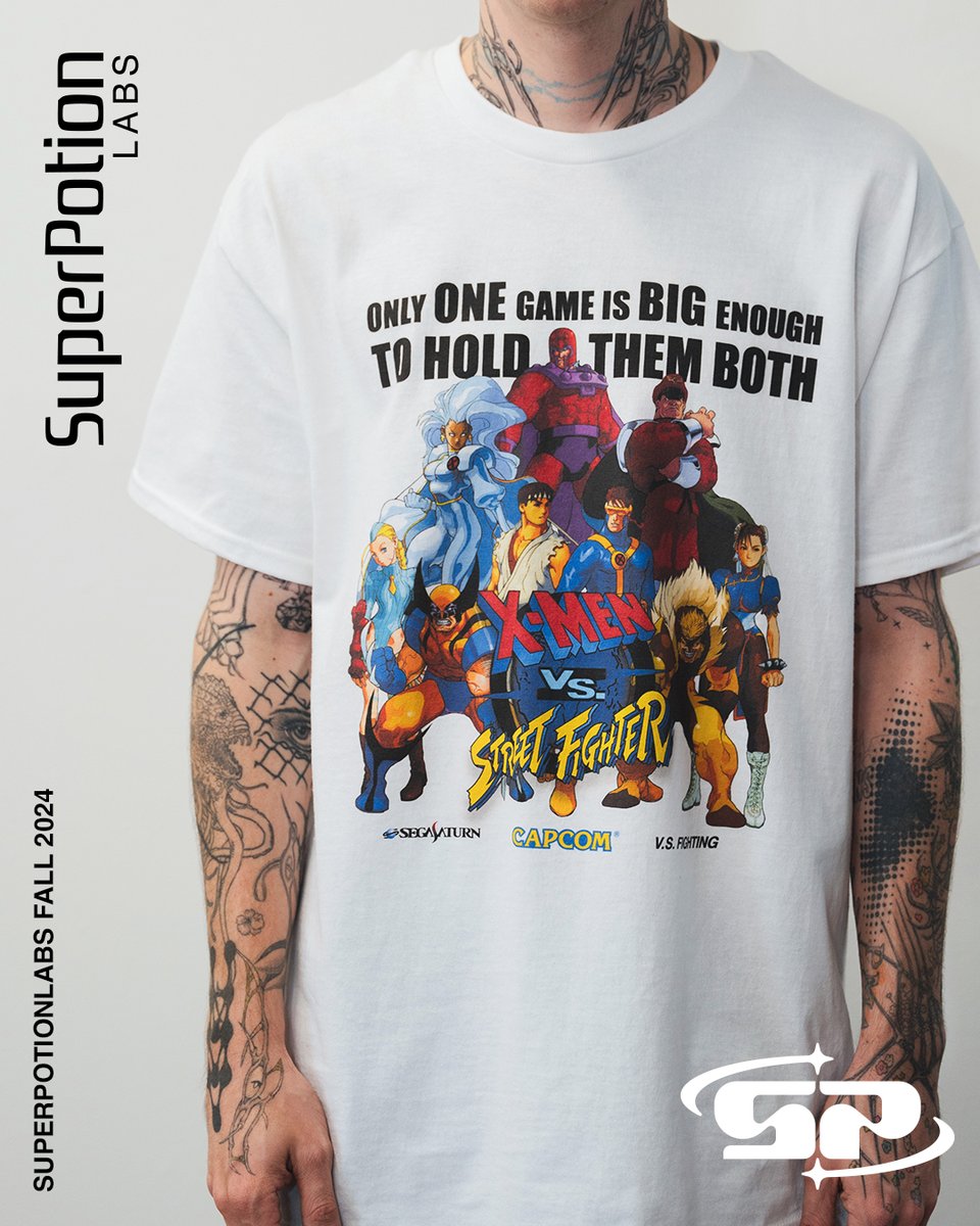 superpotionlabs's tweet photo. Here’s the first look at our Fall Drop (part one). These items will be available THIS SATURDAY (8/31) at 11am (EST). This drop features 4 all new graphics all printed on heavyweight tees. This drop includes multiple limited pieces. https://t.co/0oX21CUMeq