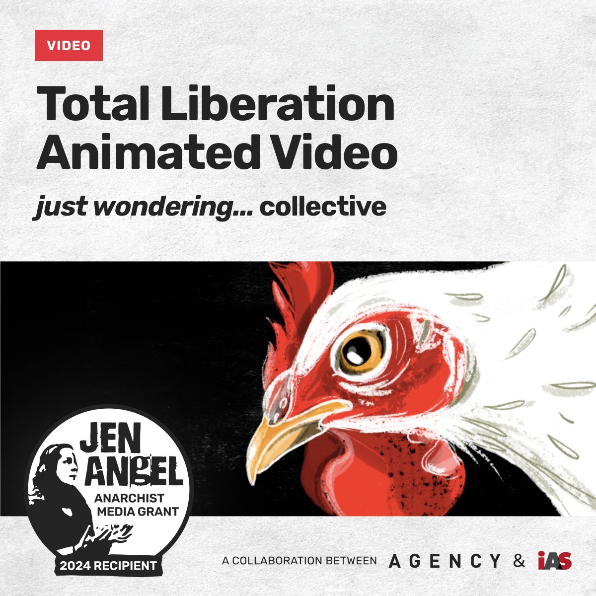 🎉 Celebrating the 2024 Recipients of the Jen Angel Anarchist Media Grant 🏴 The <a href="/justwonderingyt/">just wondering...</a> collective is creating an animated video exploring the concept of total liberation. Learn more at: anarchistagency.com/jen-angel-anar…